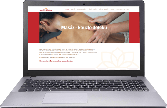 web masaze chodov